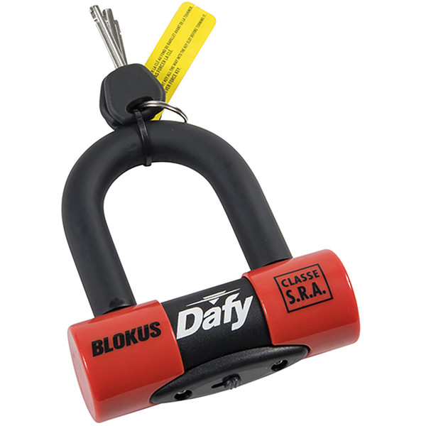 Antivol U Blokus Mini + 1 cordon de rappel - SRA Dafy Moto