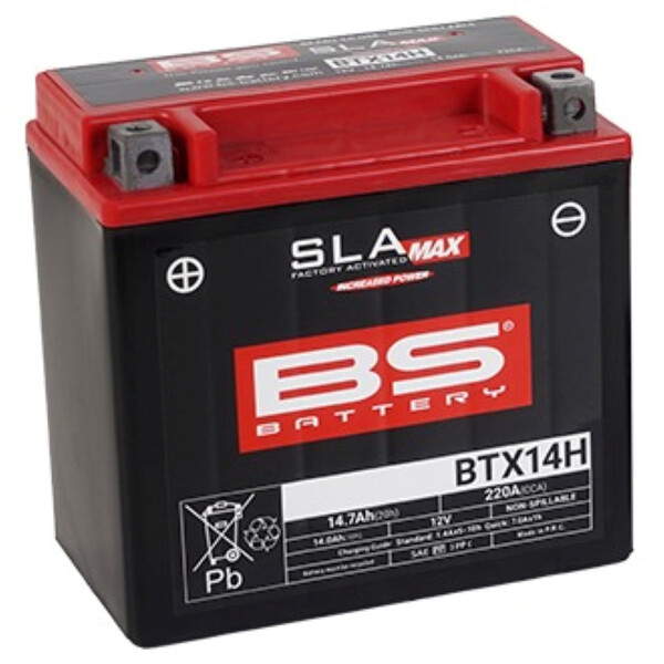 Batterie BTX14H SLA Max
