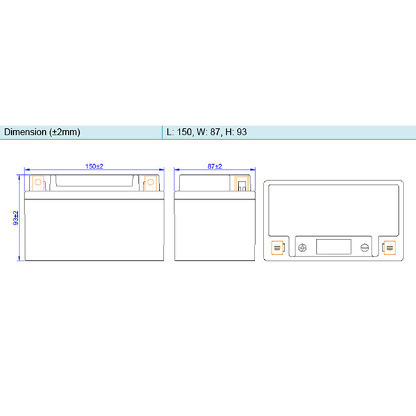 Batterie HJTX14H-FP