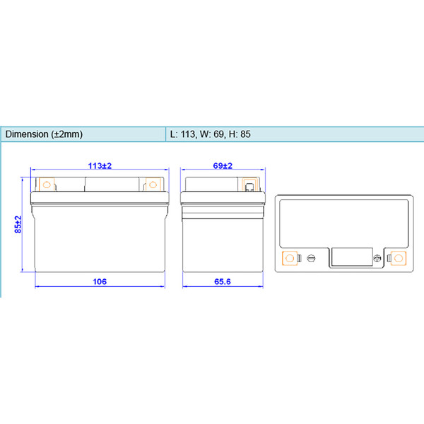 Batterie HJTZ7S-FP