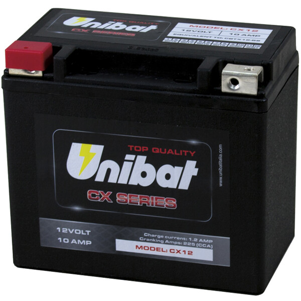 Batterie haut de gamme UCX12 Unibat