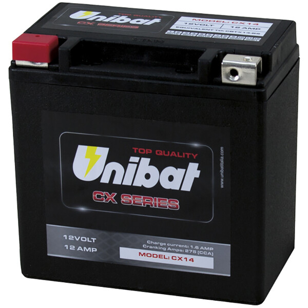 Batterie haut de gamme UCX14 Unibat