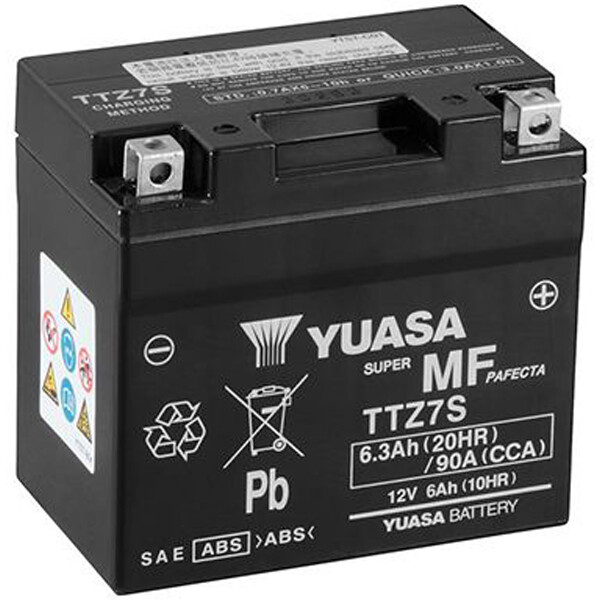 Batterie Moto BT12A BS Battery AGM 12V 10Ah - Compatible Suzuki Bandit, GSX-R, Hayabusa, Etc.