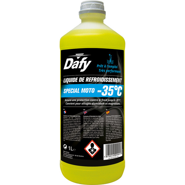 Liquide Refroidissement 1L DafyMoto, produit d