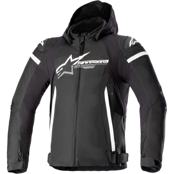 Blouson JAWS V3 ALPINESTARS Noir/Blanc - , Blouson moto cuir