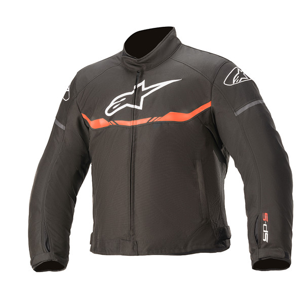 Alpinestars - Blouson enfant T-SPS Waterproof Noir / Rouge fluo / Blanc