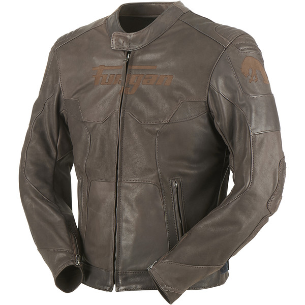 Blouson furygan cuir marron Clearance