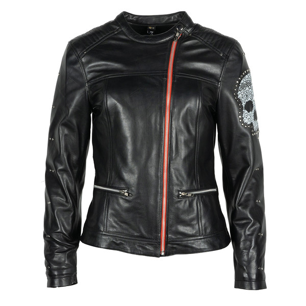 manteau moto femme pas cher