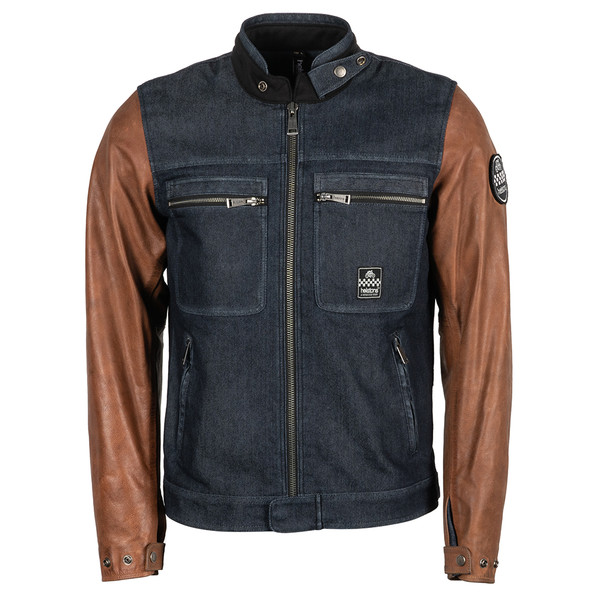 Blouson Winston Coton Cuir Helstons