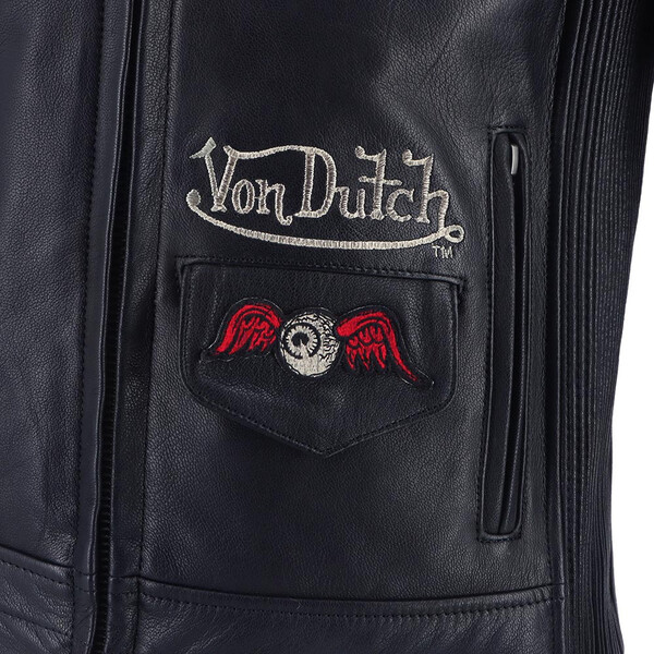 Von Dutch - Blouson femme Pretty Cuir