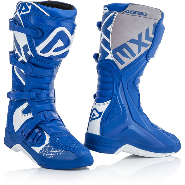 Bottes Moto Cross Enfant X-Team Acerbis Noir/Gris Taille 38