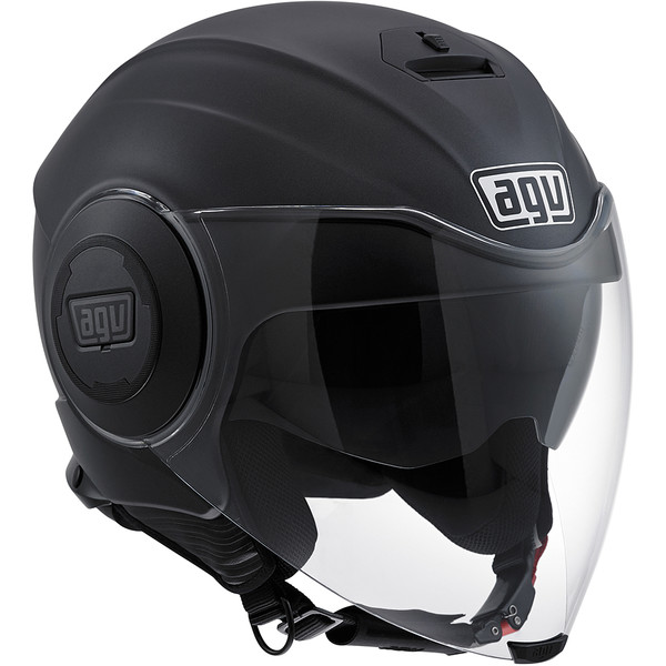 Scooter Demi Jet S Line S706 R Fully Noir Mat Double Visière Casque Moto
