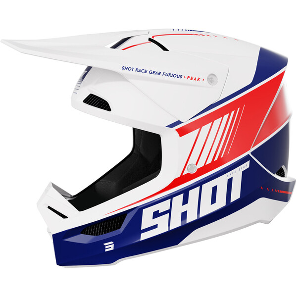 Casque enfant Furious Kid Peak Shot moto : , casque  tout-terrain de moto