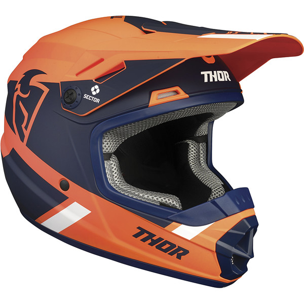 Casque enfants moto cross THOR NAVY