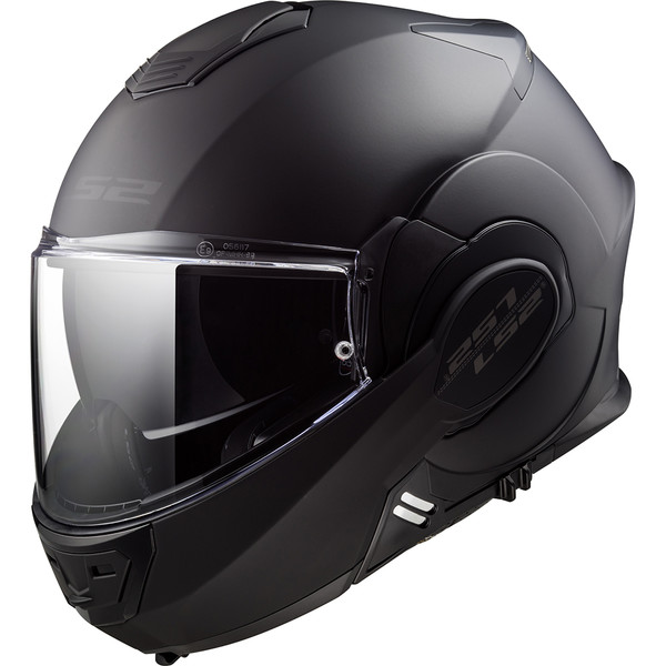 Casque Ff399 Valiant Noir Ls2 Moto Dafy Moto Casque Modulable De Moto