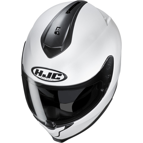 HJC HJC C70 Silon MC8 Casque de Moto Unisexe Noir Mat/Blanc / Rose 53 Taille:XS 