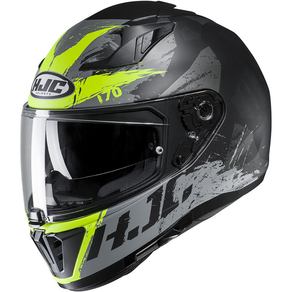 Hjc I70 Karon Casque Moto Casque Integral Grand Champ Visuel Super Aeration Casques Auto Moto Medicosage Com