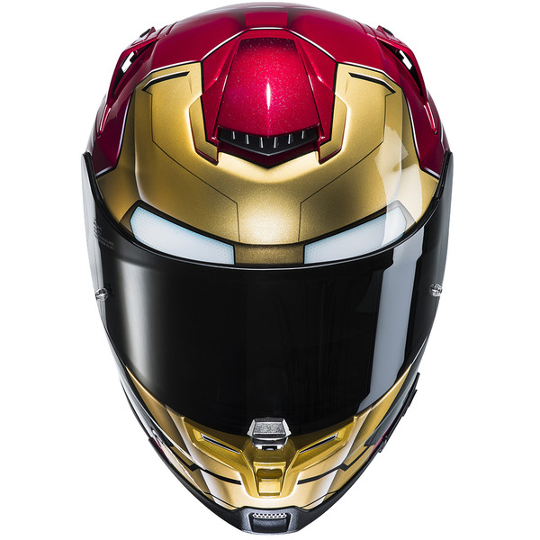 Casque Rpha70 Iron Man Marvel Hjc Moto Dafy Moto Casque Intégral