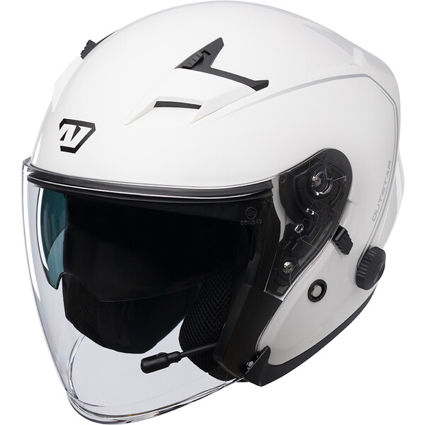 Casque Integral Moto avec Bluetooth, Casque Moto Fibre de Carbone