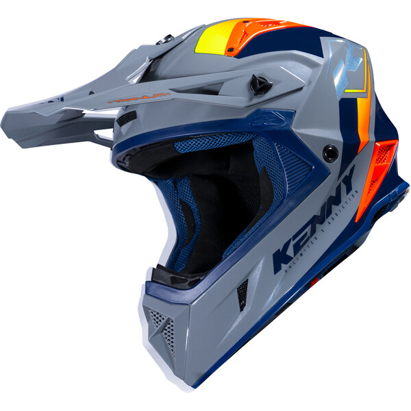 Casque Moto Cross - Kenny Titanium Carbon Neon Yellow 22.06