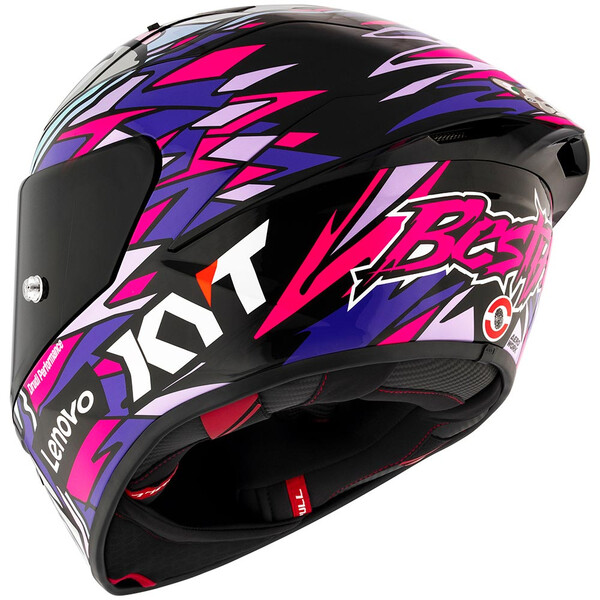 Casque KX1 Race GP Bastianini Replica 2023 kyt moto casque intégral de moto