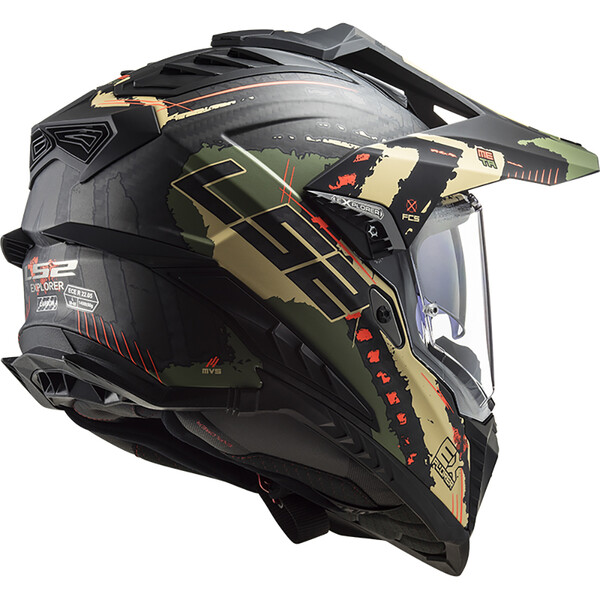 Casque MX701 Explorer Carbon Extend