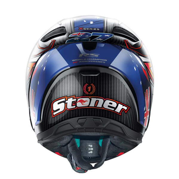 Casque X-804 RS Ultra Carbon Replica C. Stoner 10° Anniversary