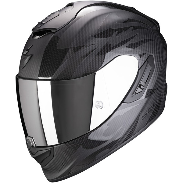 Casque EXO-1400 CARBON AIR SOLID SCORPION Noir mat - , Casque  intégral