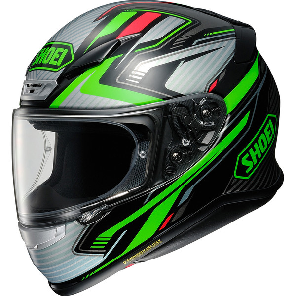 Casque vert et noir Outlet