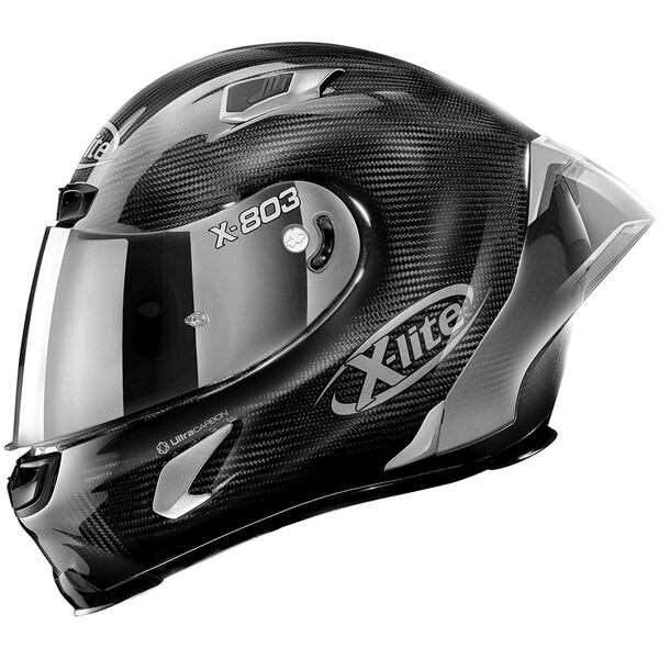 Casque X-803 RS Ultra Carbon Silver Edition