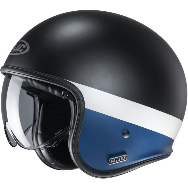 XS Casque moto HJC V30 EQUINOX MC2SF Noir//Blanc//Bleu