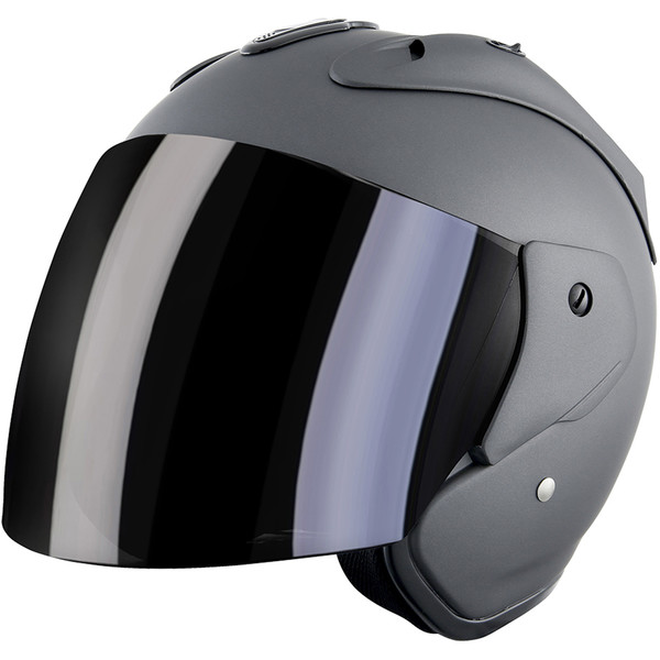 46 Orange, S Woljay Casque de Moto Intégral Course Scooter pour Adultes 