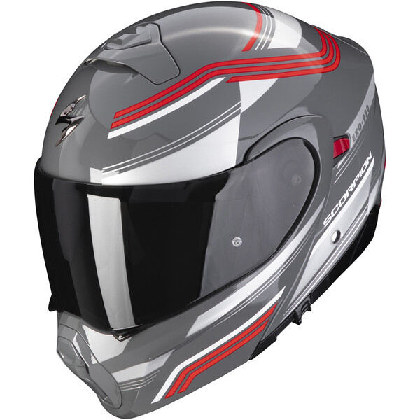 Casque moto modulable Scorpion Exo 930 gris taille L