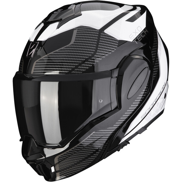 Casque moto modulable SCORPION EXO TECH CARBON NOIR -35%