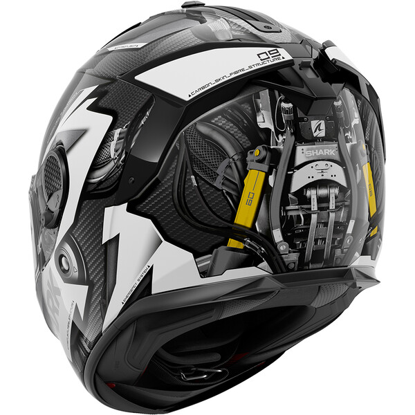 casque moto SHARK SPARTAN GT DOKHTA CARBON casque intégral carbone