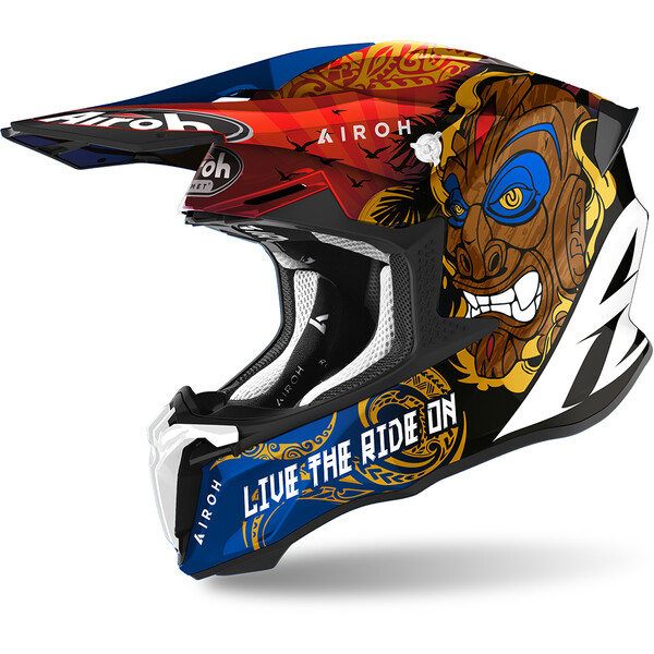 Casque motocross Airoh Twist 2.0 Hell -39%