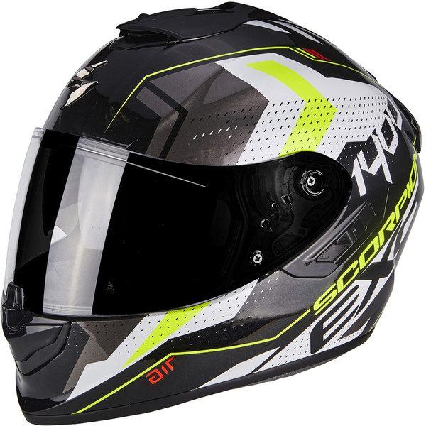 Noir SCORPION Casque moto EXO 1400 AIR CARBON Solid M