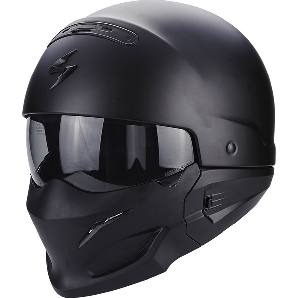Casque Exo Combat Solid Scorpion Moto Dafy Moto Casque Jet De Moto