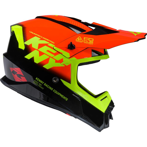 Casque Track Graphic Focus