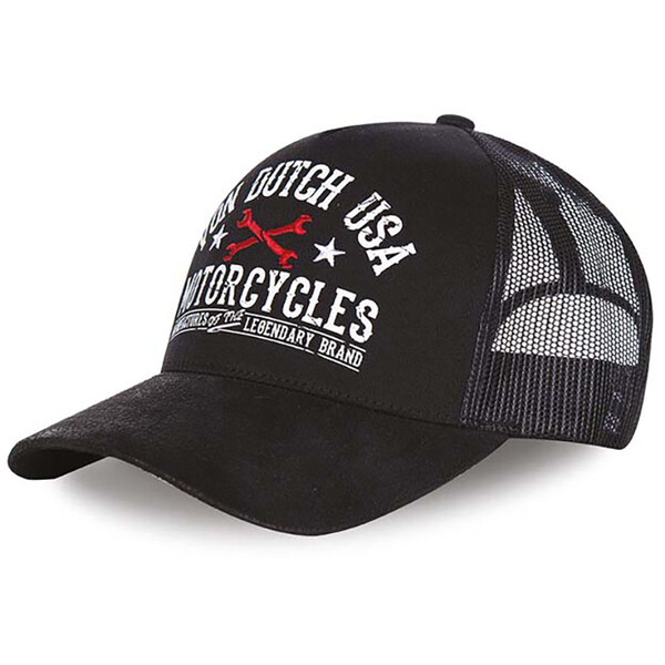 Von Dutch - Casquette Trucker Logo Flag Noir