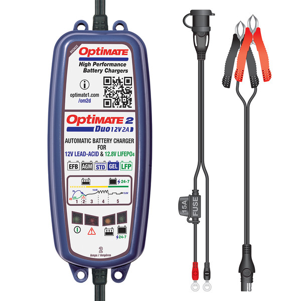 Chargeur de batterie Optimate 2 TM550