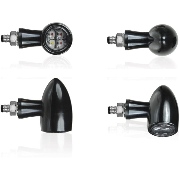 Clignotants LED Multi Fonctions Bobber Chaft moto : ,  clignotant de moto