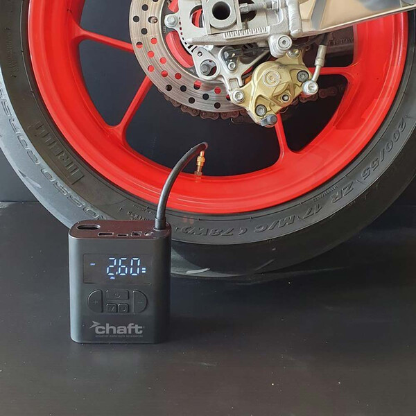 Compresseur sans fil Smart Pump II Chaft moto : ,  réparation crevaison de moto