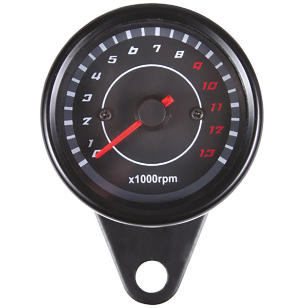 Compteur et compte tours noir mat moto mini moto honda et repliques