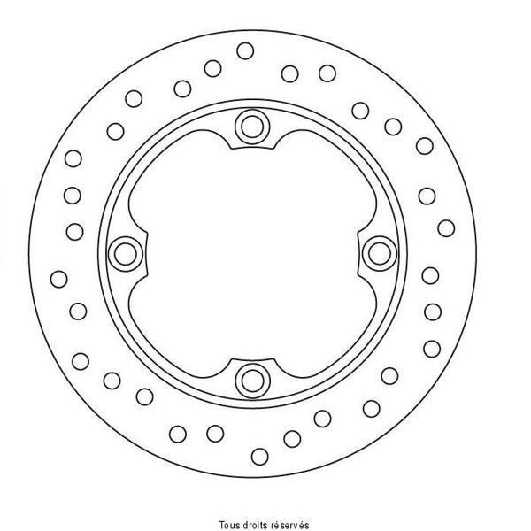 Disque de frein Honda DIS1267W