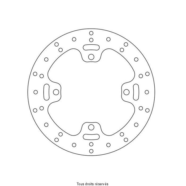 Disque de frein Kawasaki DIS1242W