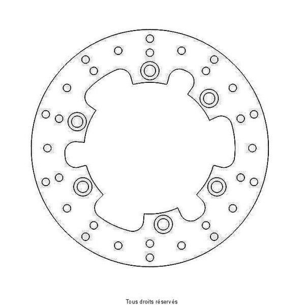 Disque de frein Yamaha DIS1207