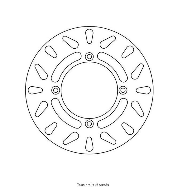 Disque de frein Yamaha DIS1225W