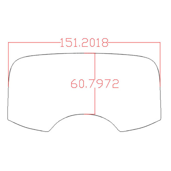 Films hydrophobes pour masques Oakley