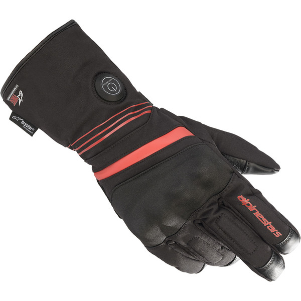 Gants chauffants en cuir pour moto